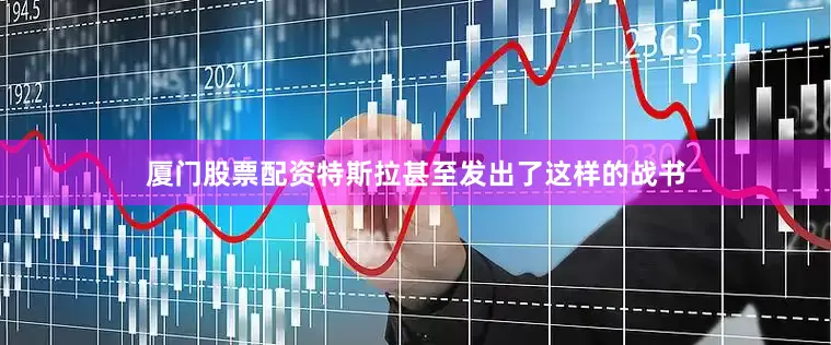 厦门股票配资特斯拉甚至发出了这样的战书